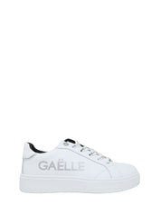 Sneakers Bianco Argento Gaelle Paris