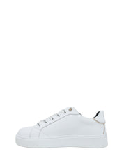 Sneakers Bianco Oro Gaelle Paris