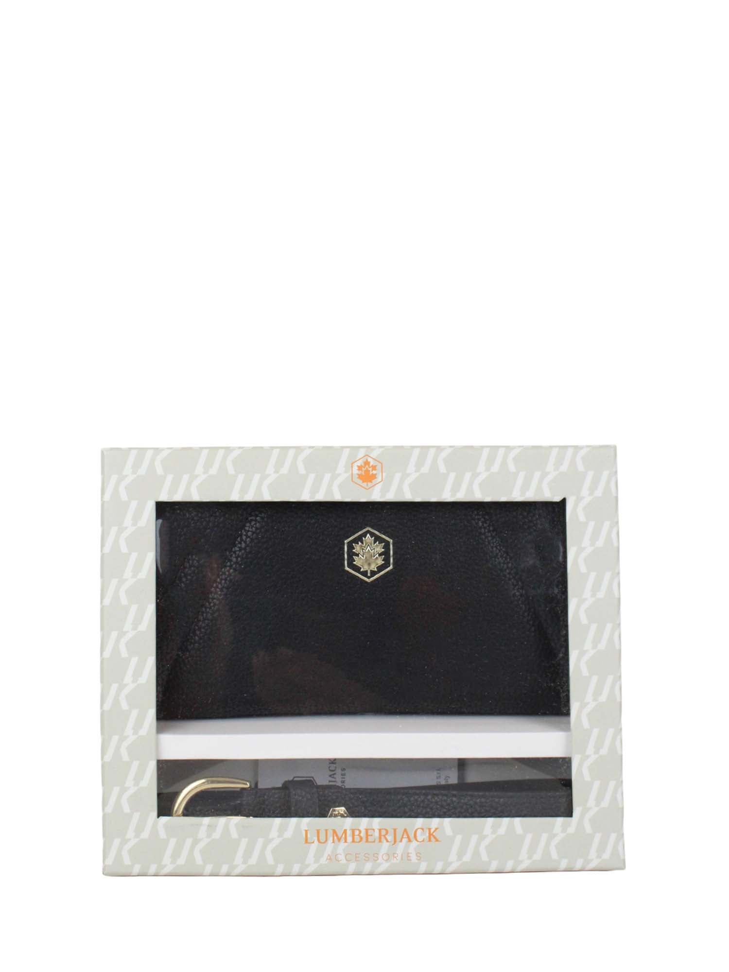 Portafogli Nero Lumberjack
