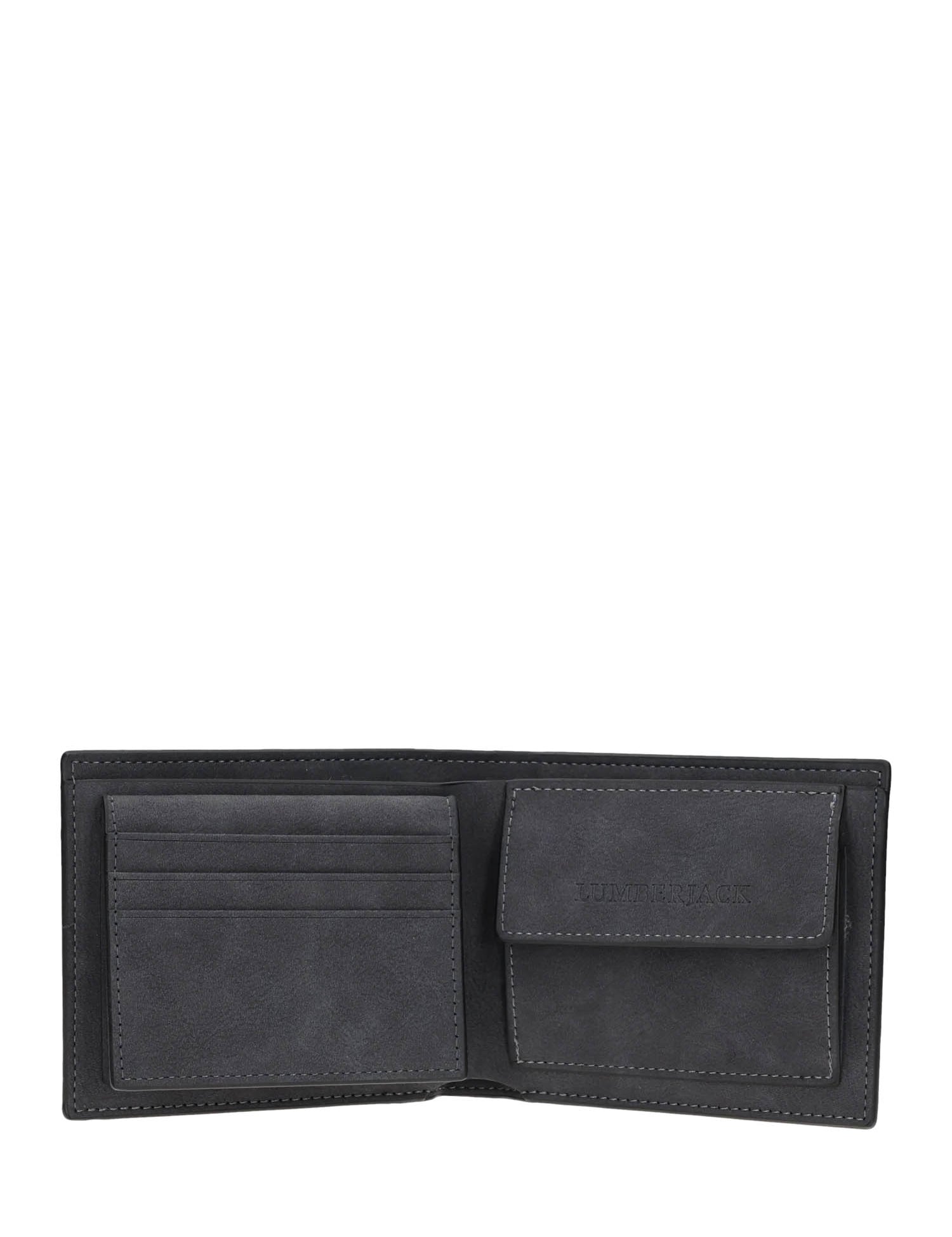 Portafogli Grigio Lumberjack