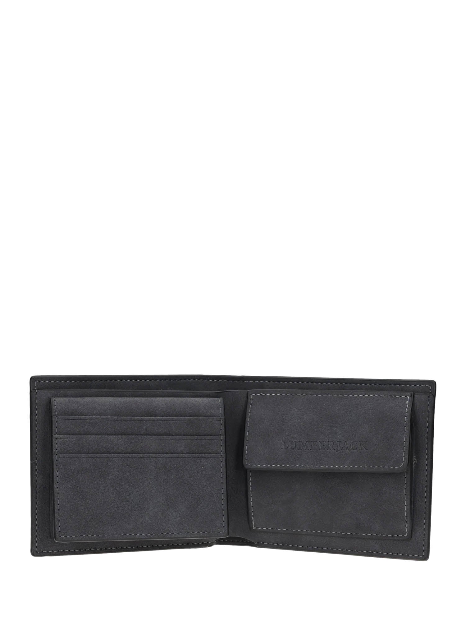 Portafogli Grigio Lumberjack