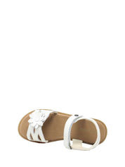 Sandali con strappi Bianco Naturino