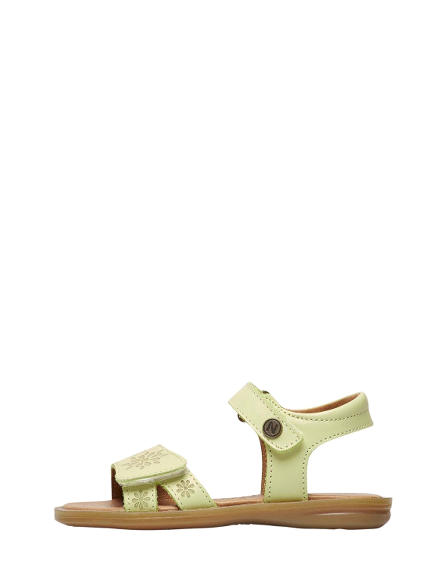 Sandali con strappi Verde Naturino