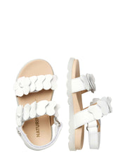 Sandali con strappi Bianco Naturino