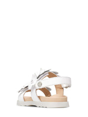 Sandali con strappi Bianco Naturino