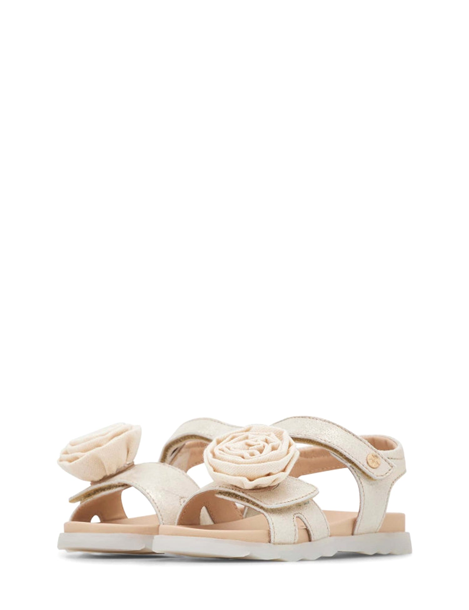 Sandali con strappi Dorato Naturino