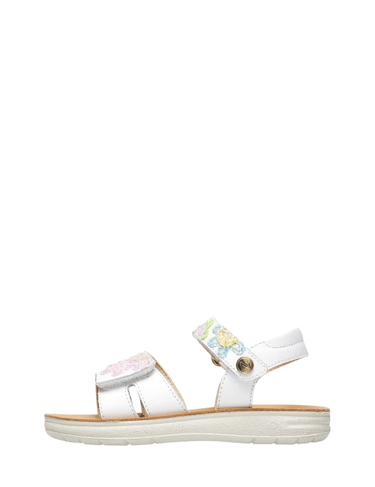 Sandali con strappi Bianco Naturino