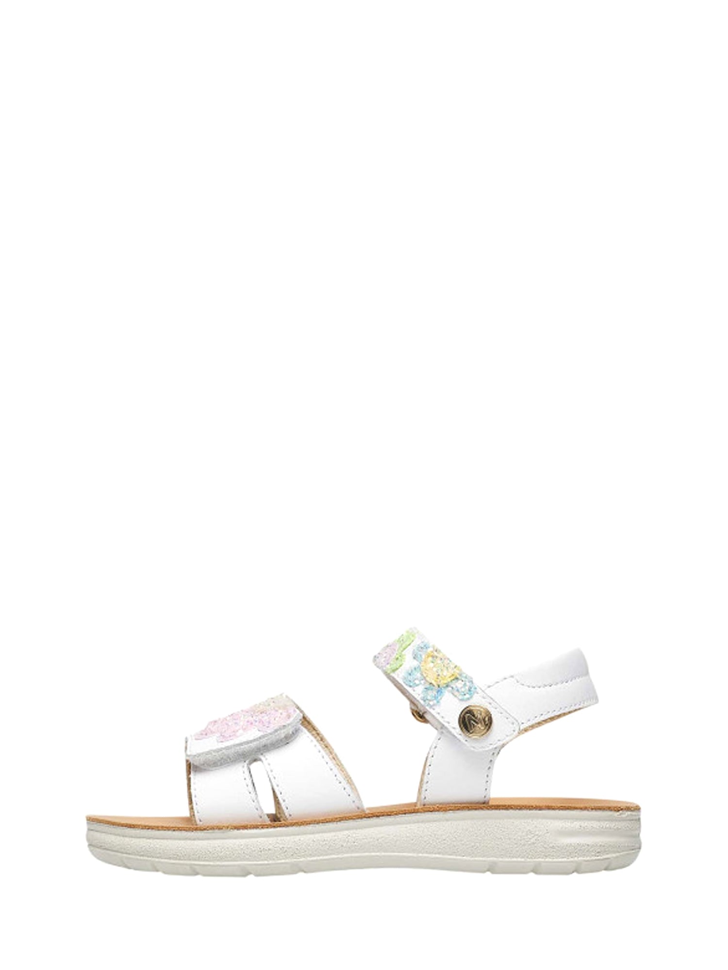 Sandali con strappi Bianco Naturino