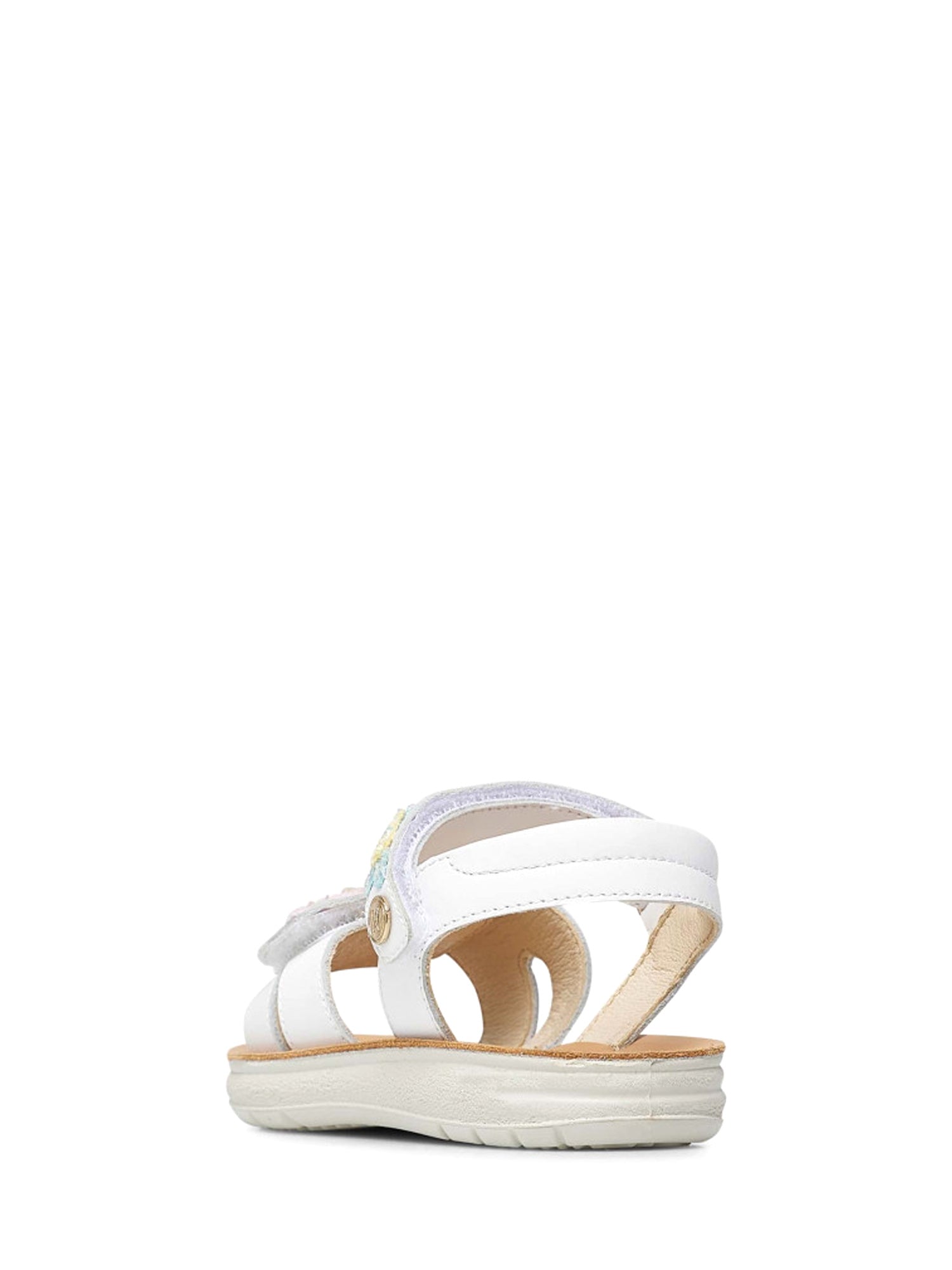 Sandali con strappi Bianco Naturino