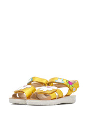 Sandali con strappi Giallo Naturino