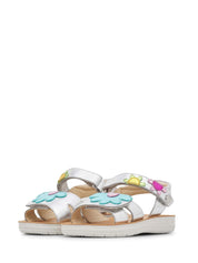 Sandali con strappi Argentato Naturino