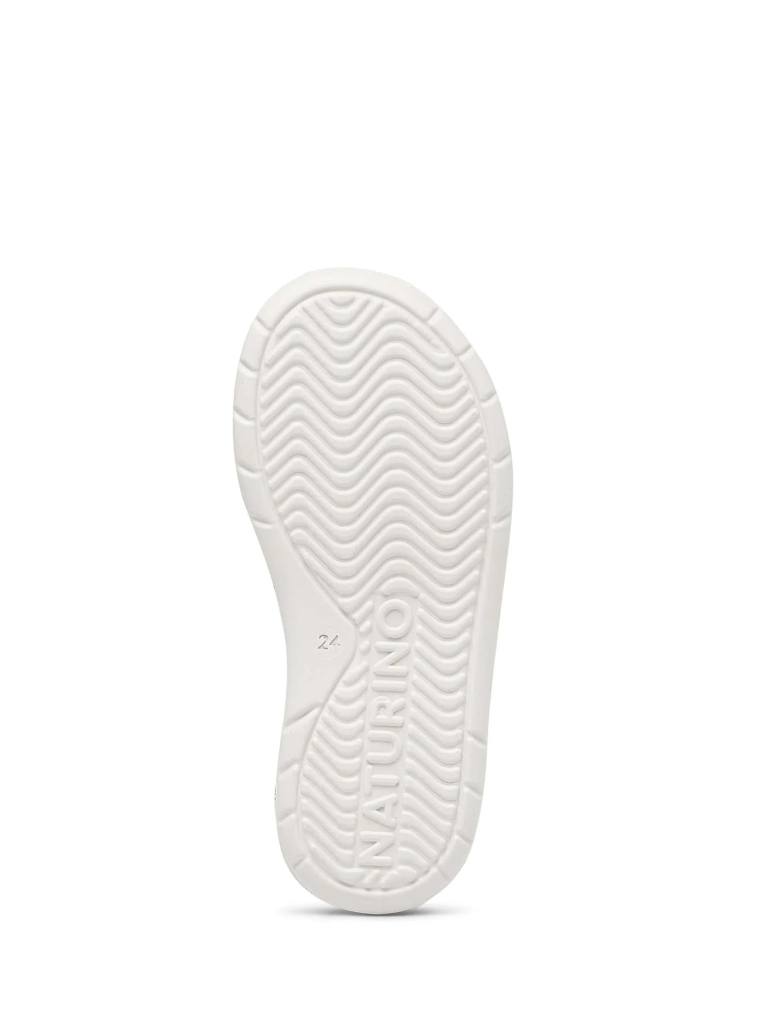 Sandali con strappi Argentato Naturino