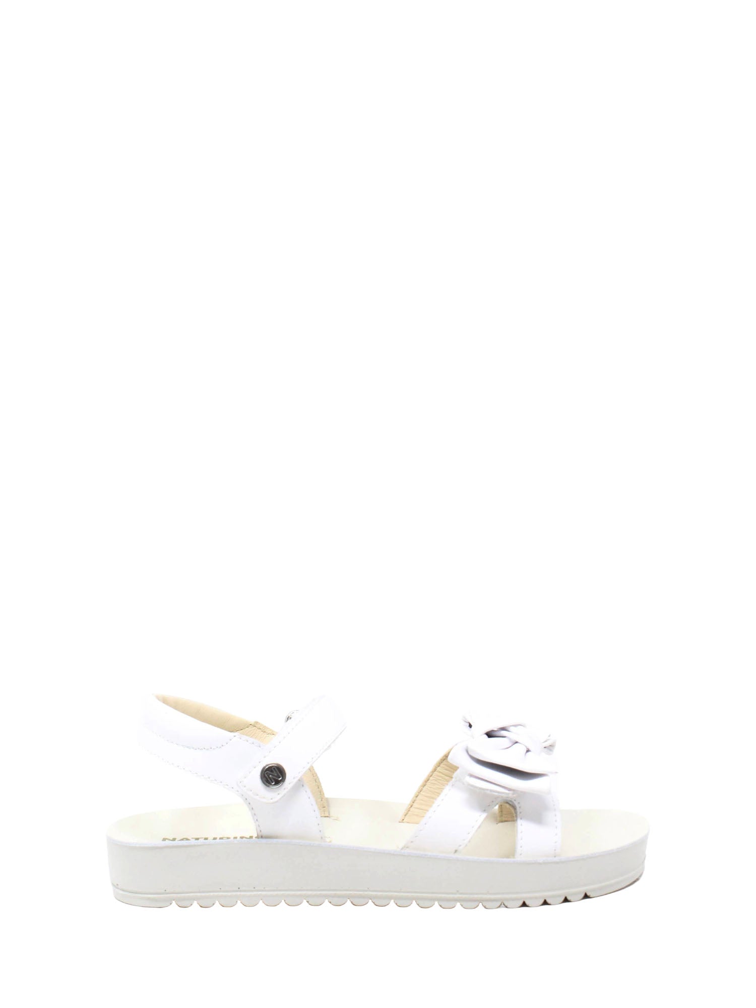 Sandali con strappi Bianco Naturino