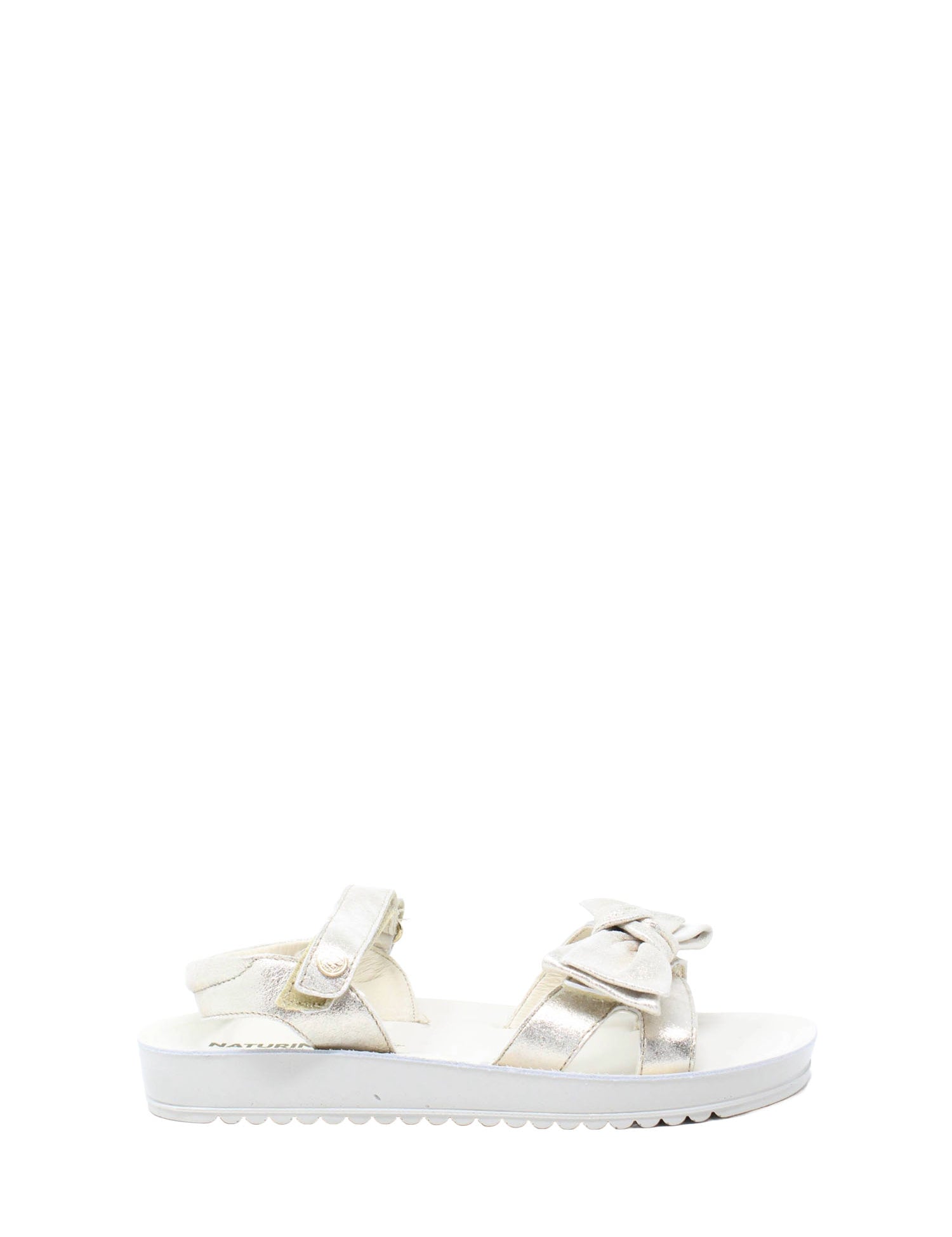 Sandali con strappi Dorato Naturino