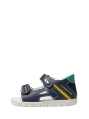 Sandali con strappi Blu Falcotto