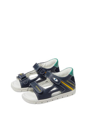 Sandali con strappi Blu Falcotto