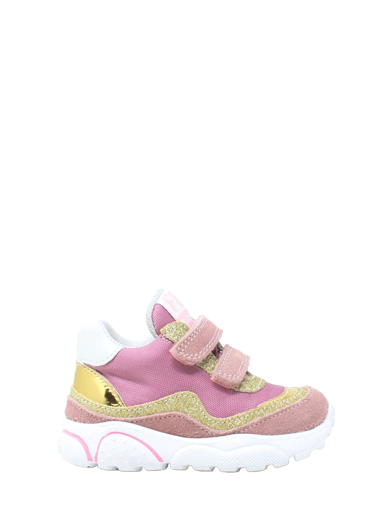Scarpe con strappi Rosa Oro Falcotto