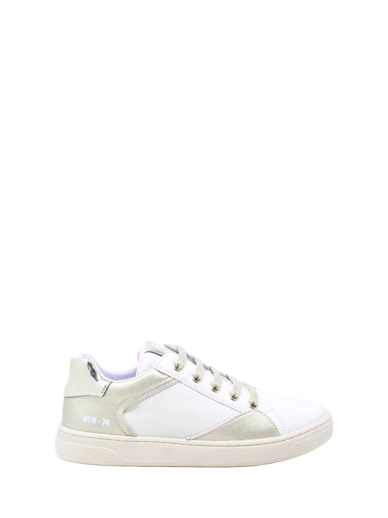 Sneakers Bianco Oro Naturino