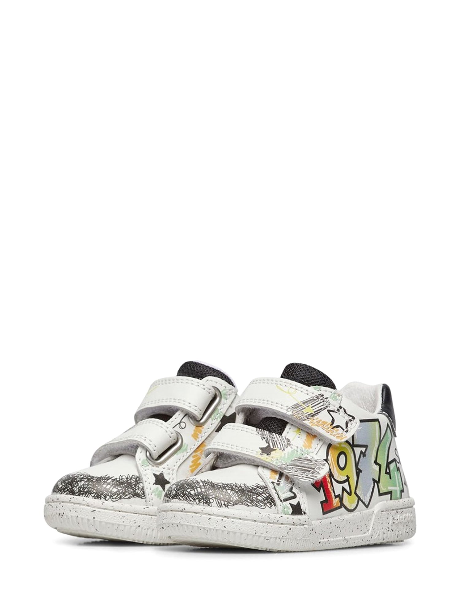 Scarpe con strappi Bianco Nero Falcotto