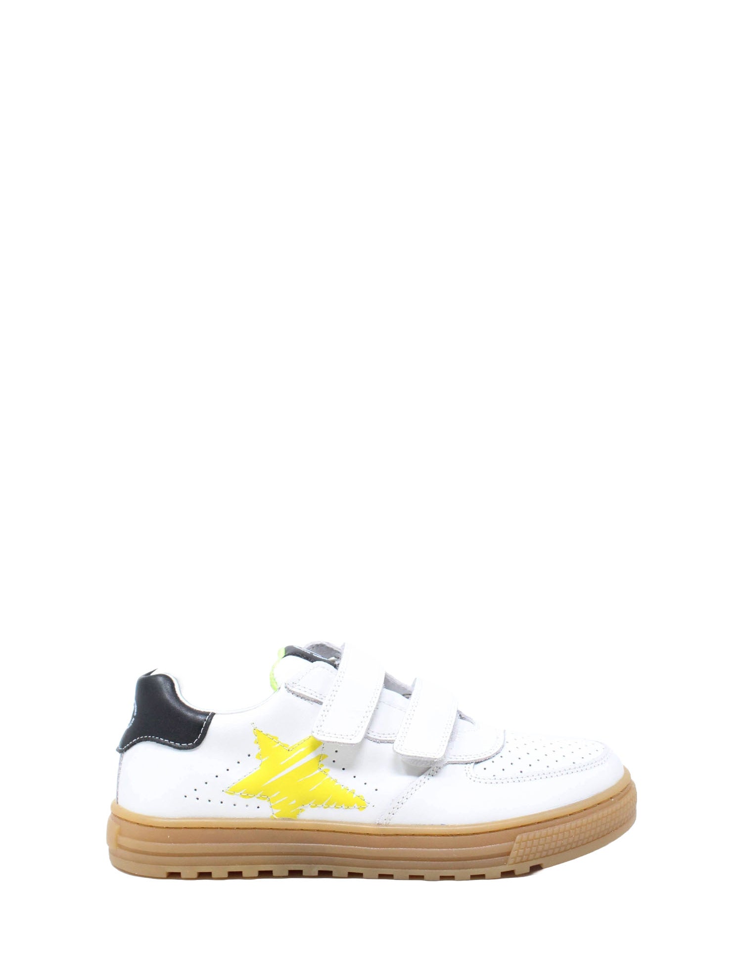 Scarpe con strappi Bianco Giallo Naturino