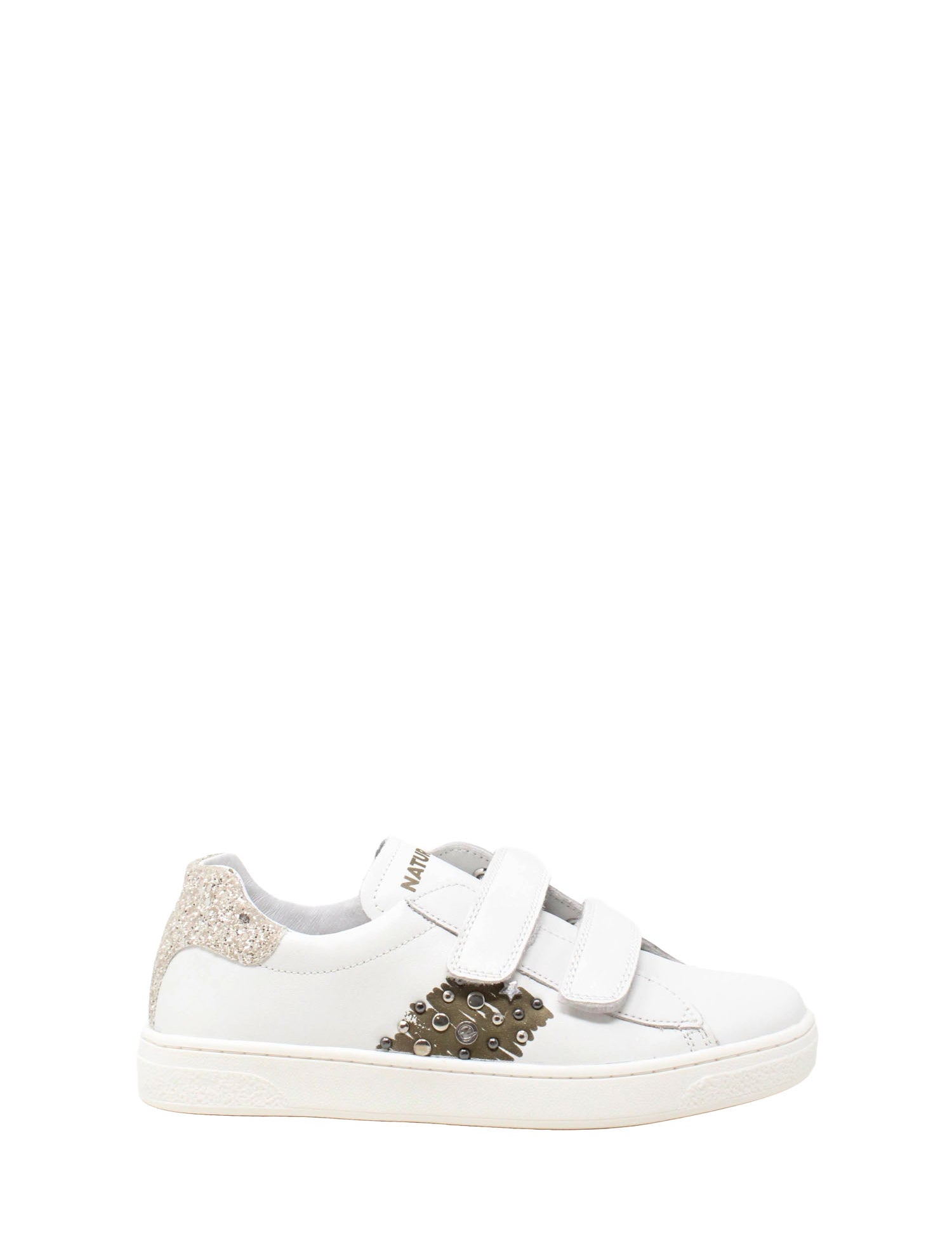 Sneakers Bianco Oro Naturino
