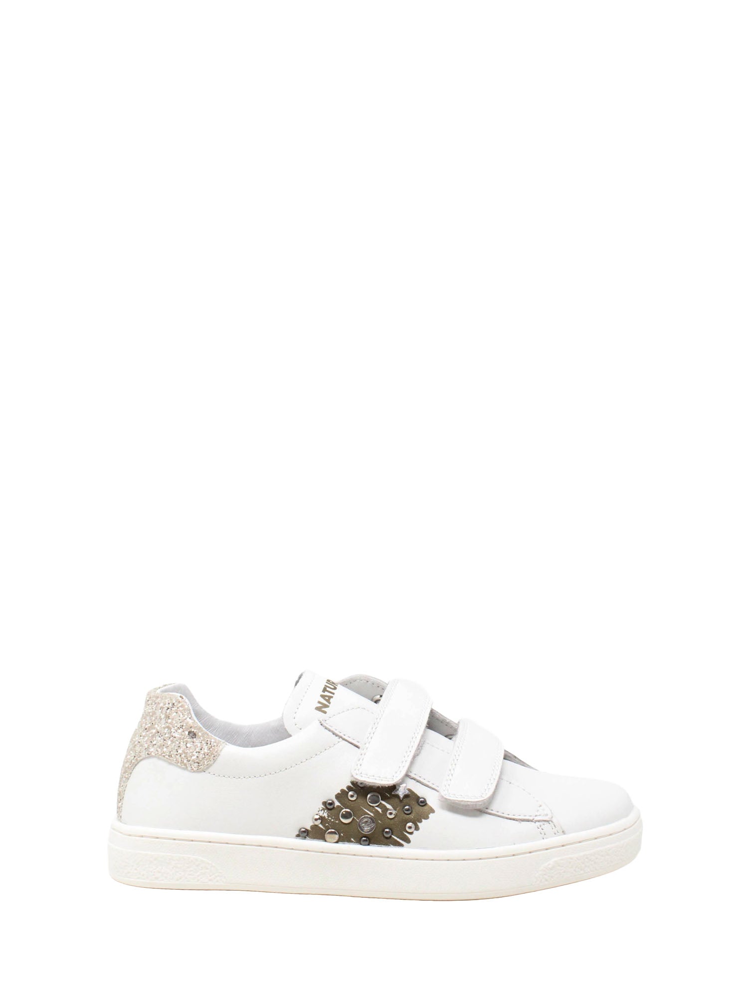 Sneakers Bianco Oro Naturino