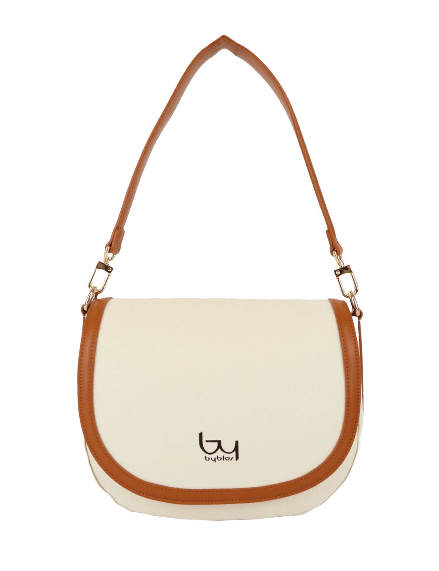 Borse a spalla Bianco Marrone By Byblos