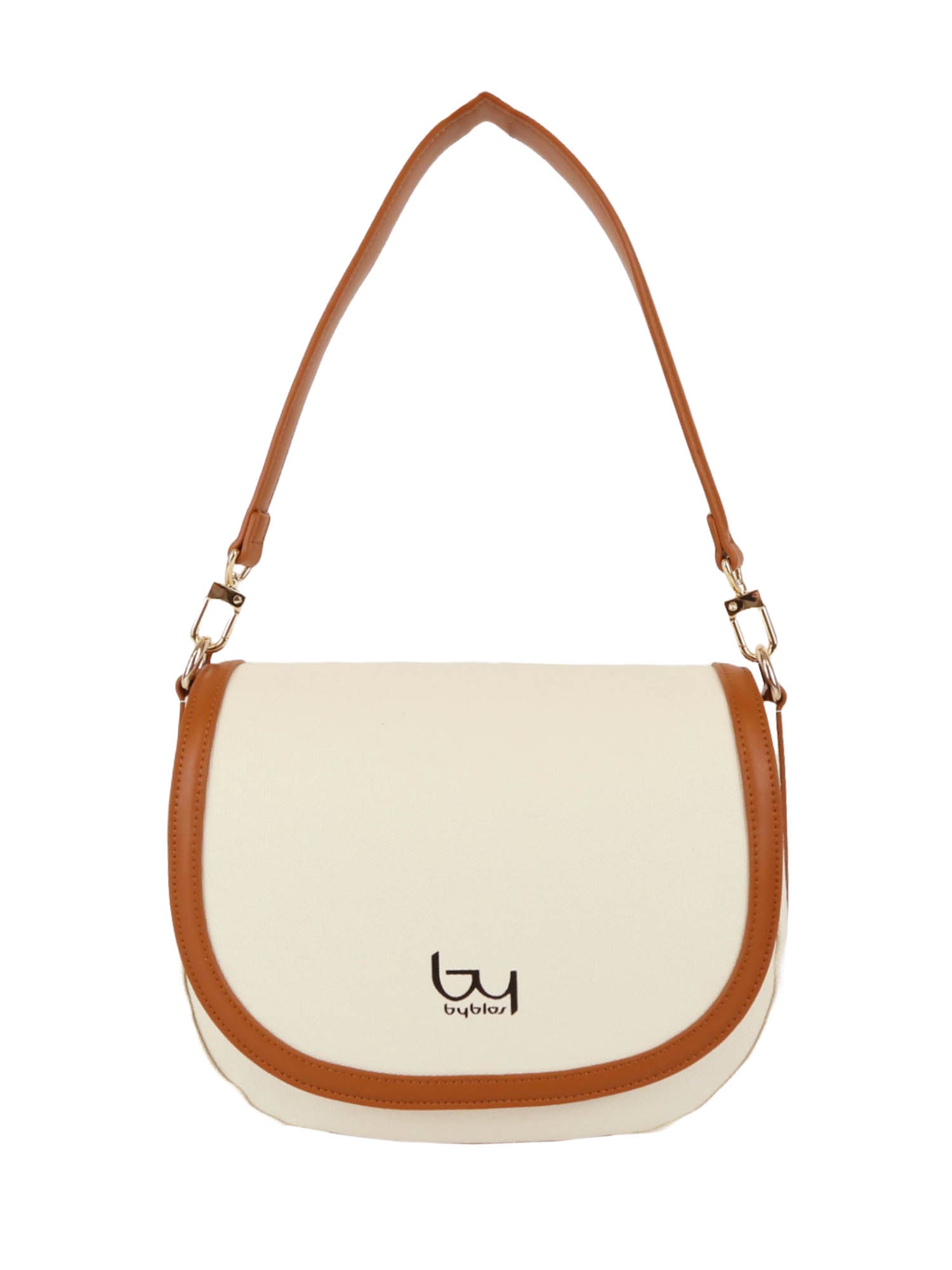 Borse a spalla Bianco Marrone By Byblos