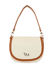 Borse a spalla Bianco Marrone By Byblos