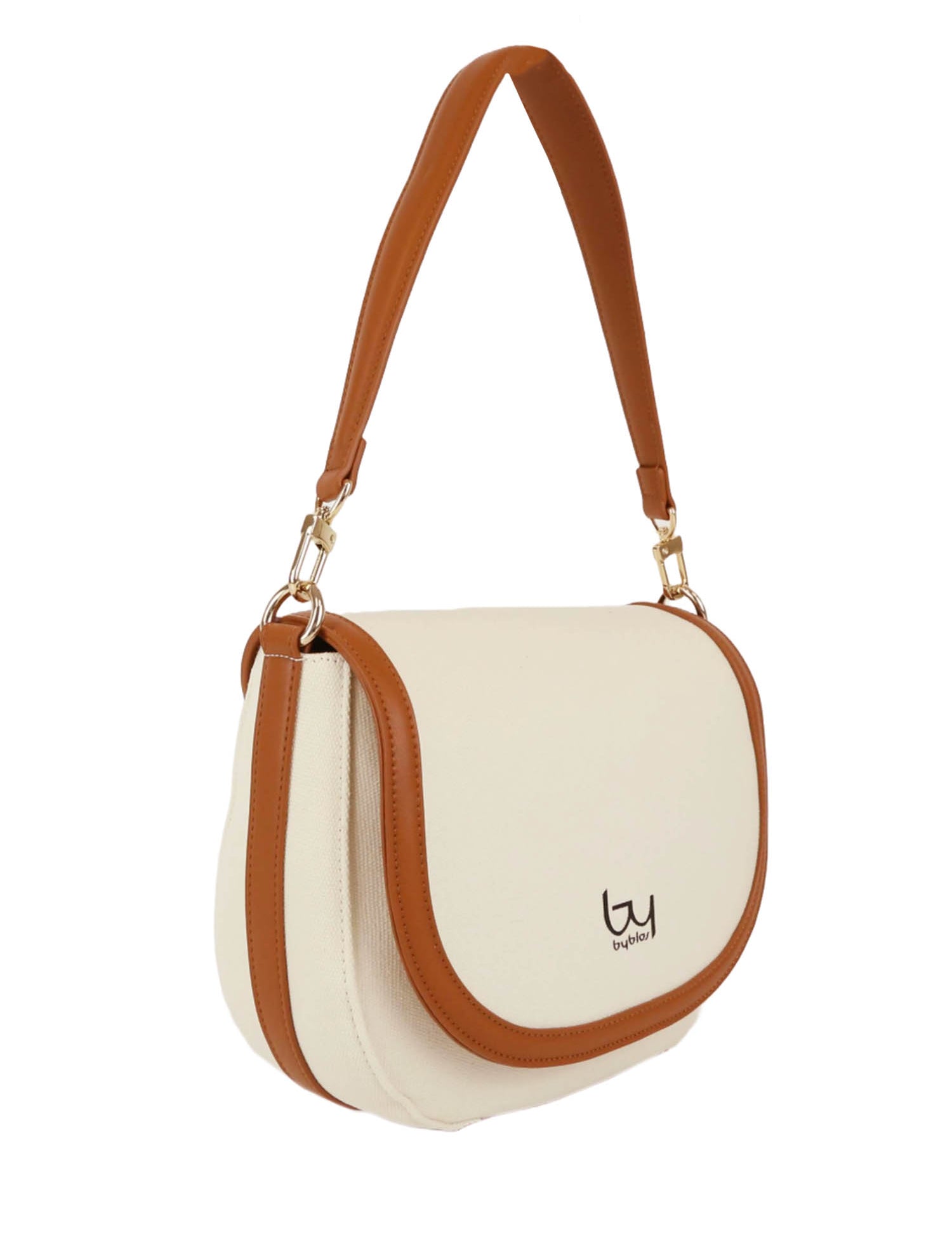 Borse a spalla Bianco Marrone By Byblos