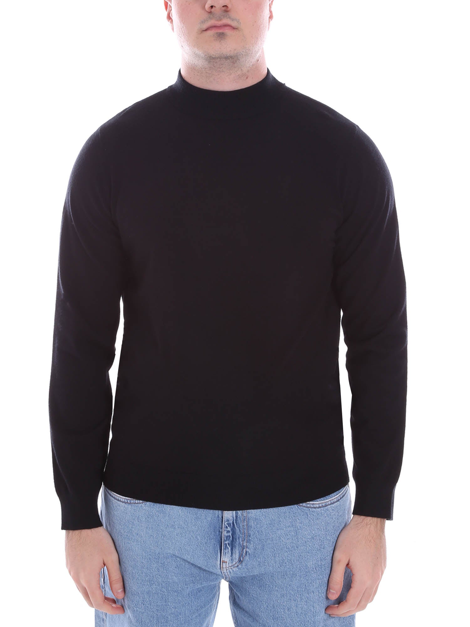 Maglioncini Nero Borgoni Milano