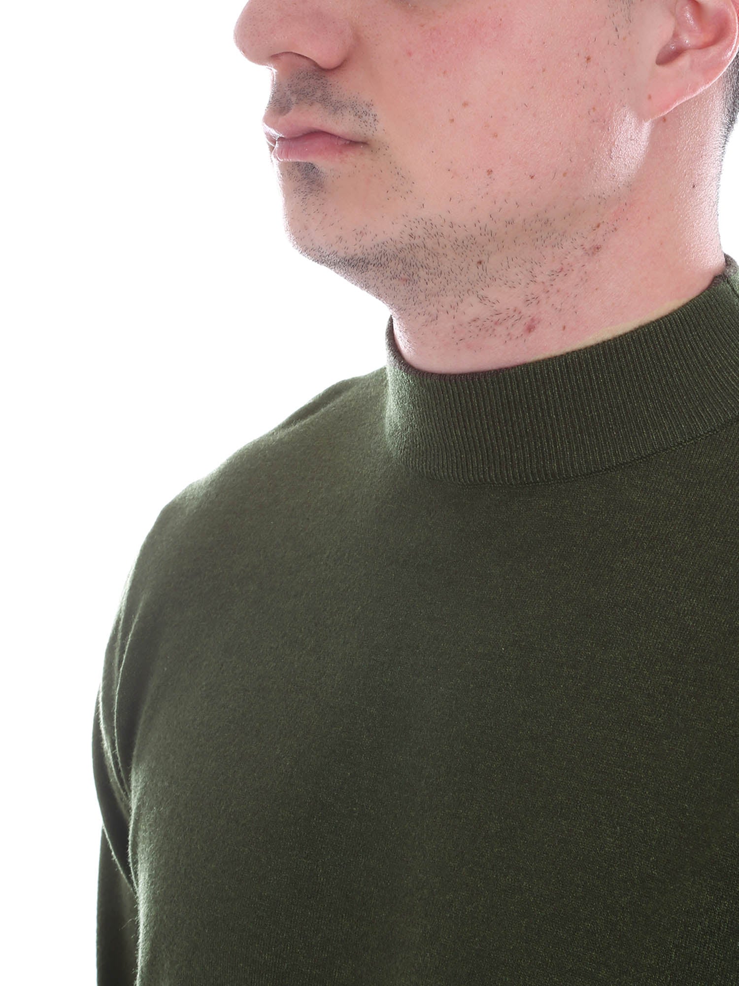 Maglioncini Verde Borgoni Milano