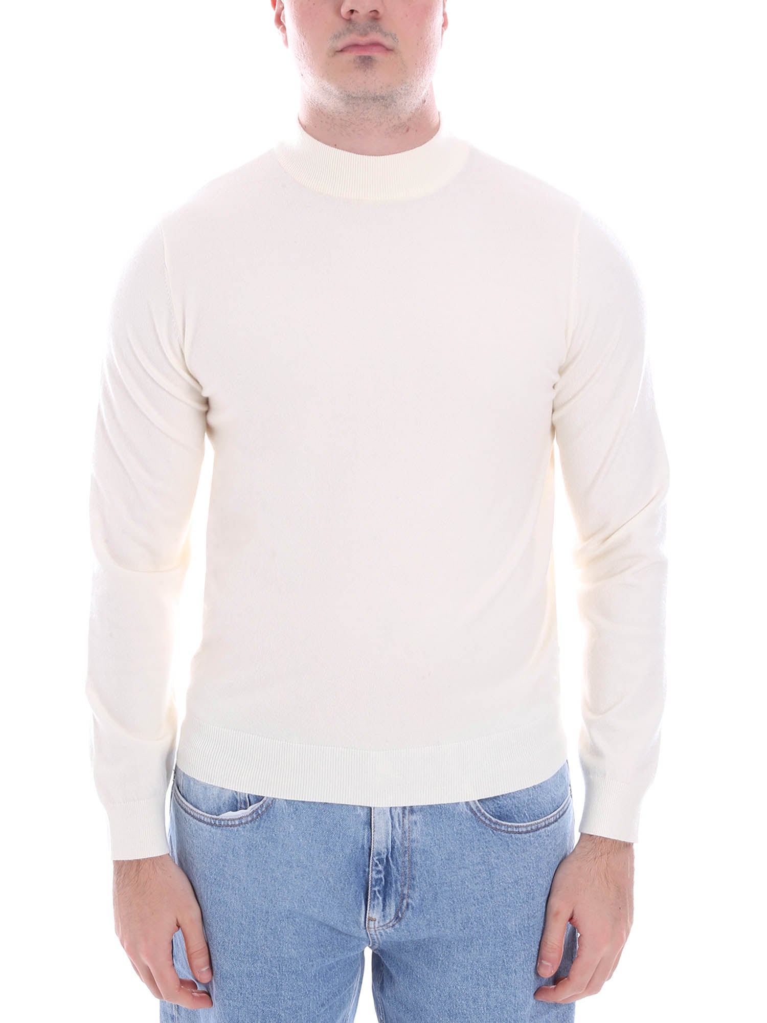 Maglioncini Bianco Borgoni Milano