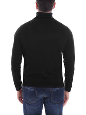 Maglie a collo alto Nero Borgoni Milano