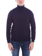 Maglie a collo alto Blu Borgoni Milano