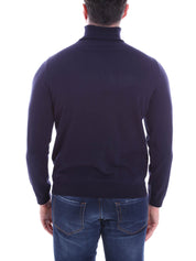 Maglie a collo alto Blu Borgoni Milano