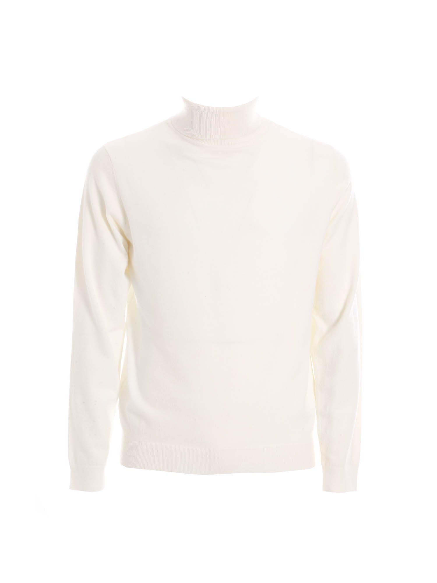 Maglie a collo alto Avorio Borgoni Milano