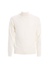 Maglie a collo alto Avorio Borgoni Milano