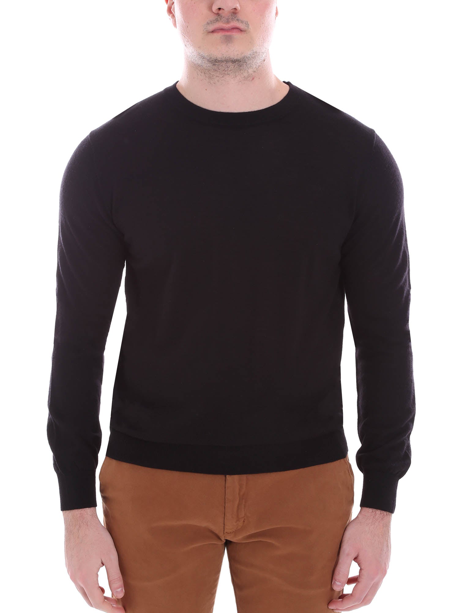 Maglioni Nero Borgoni Milano