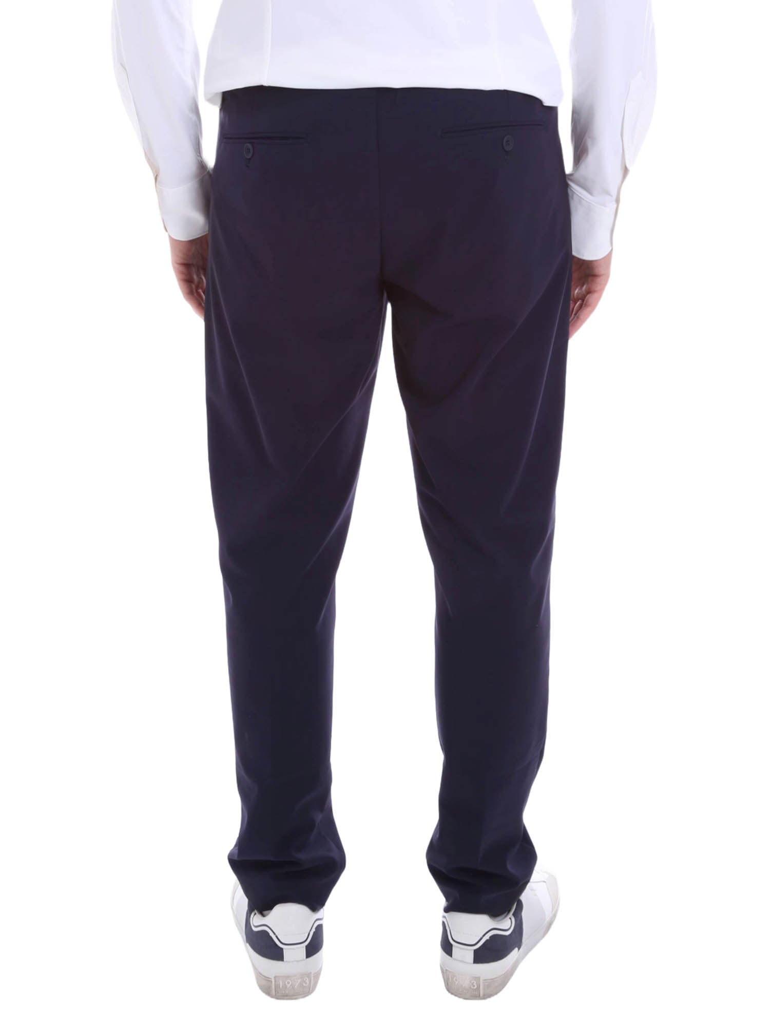 Pantaloni Blu Borgoni Milano