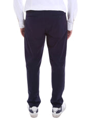 Pantaloni Blu Borgoni Milano