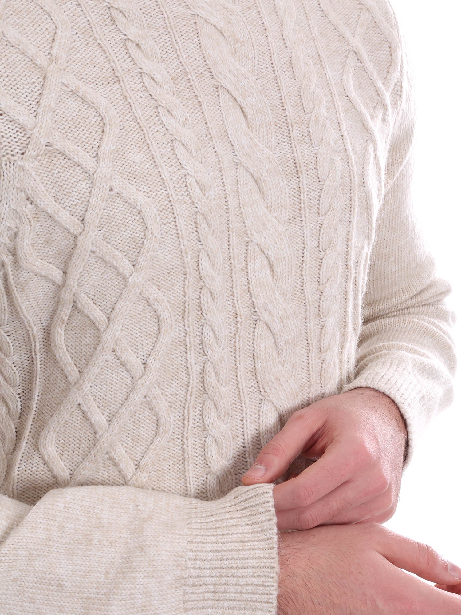 Maglioncini Beige Borgoni Milano