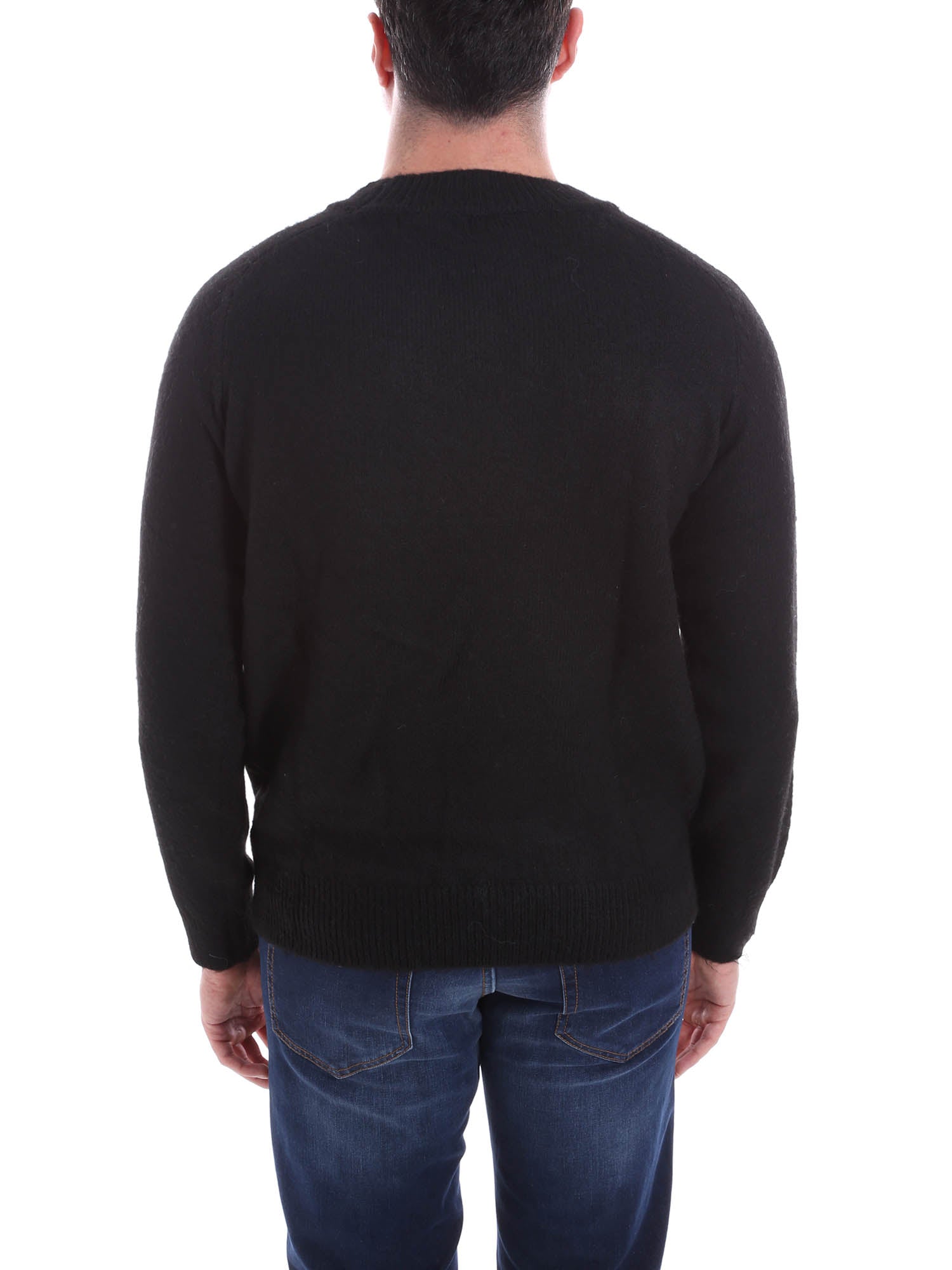 Maglioni Nero Borgoni Milano