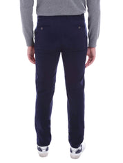 Pantaloni Blu Borgoni Milano