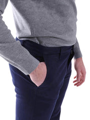 Pantaloni Blu Borgoni Milano