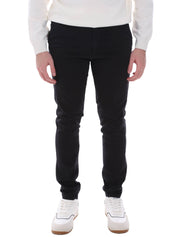 Pantaloni Nero Borgoni Milano