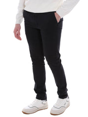 Pantaloni Nero Borgoni Milano