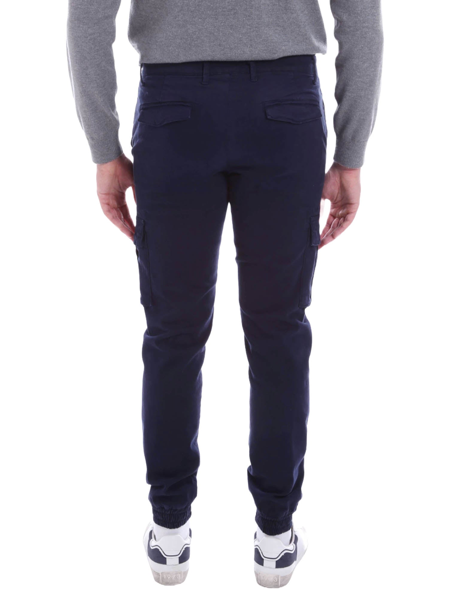 Pantaloni Blu Borgoni Milano