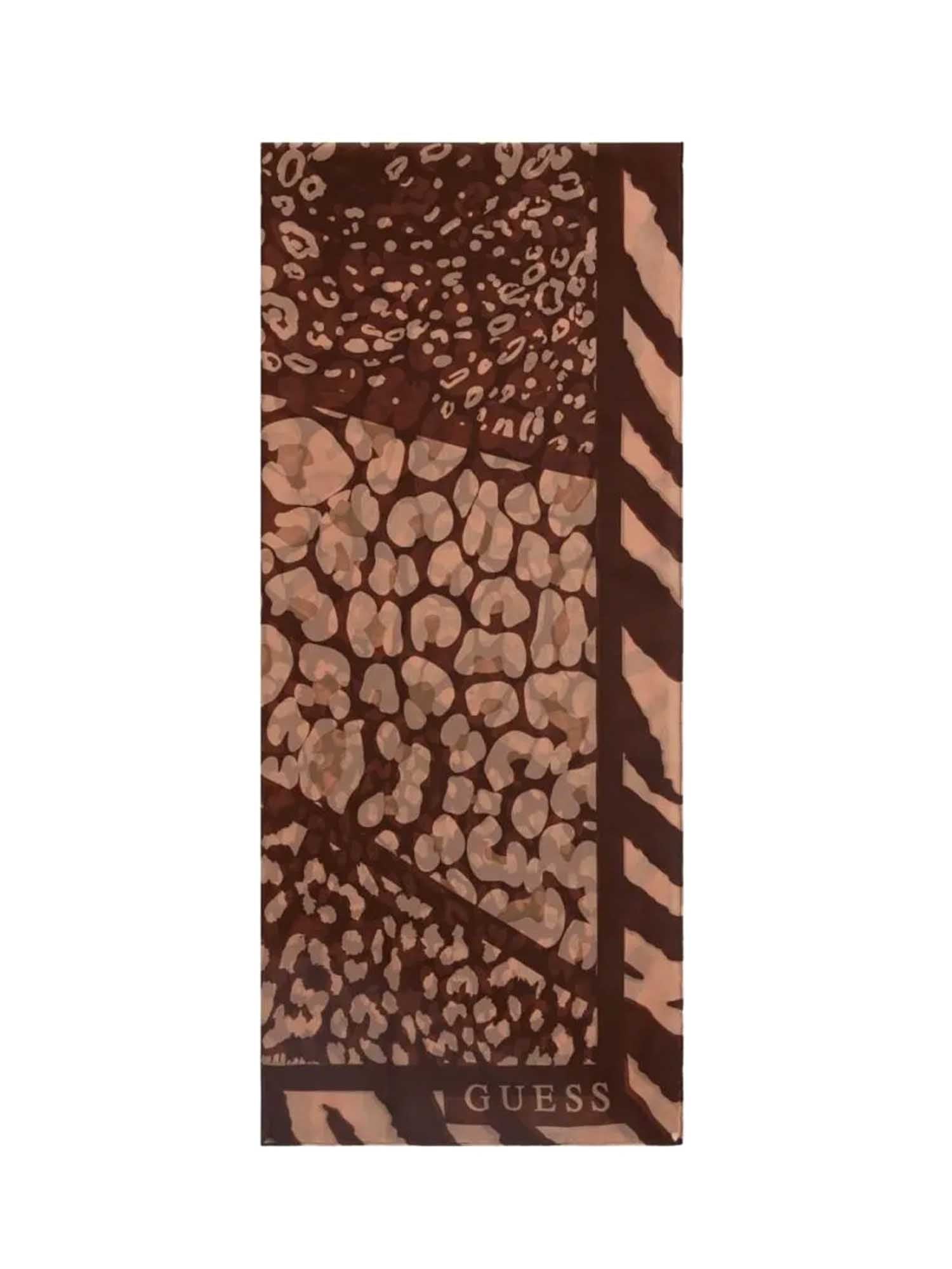 Foulard Marrone Guess