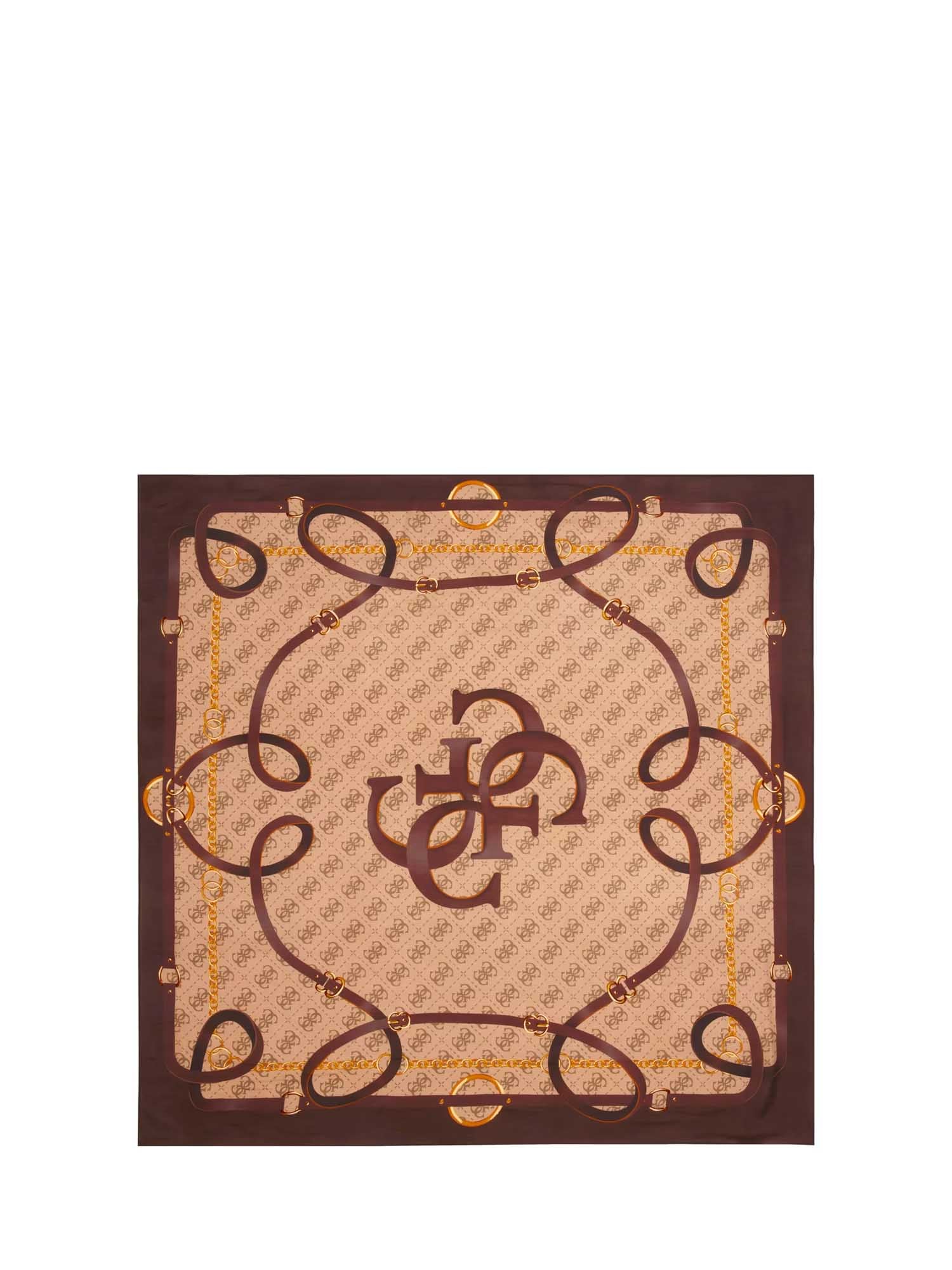 Foulard Marrone Guess